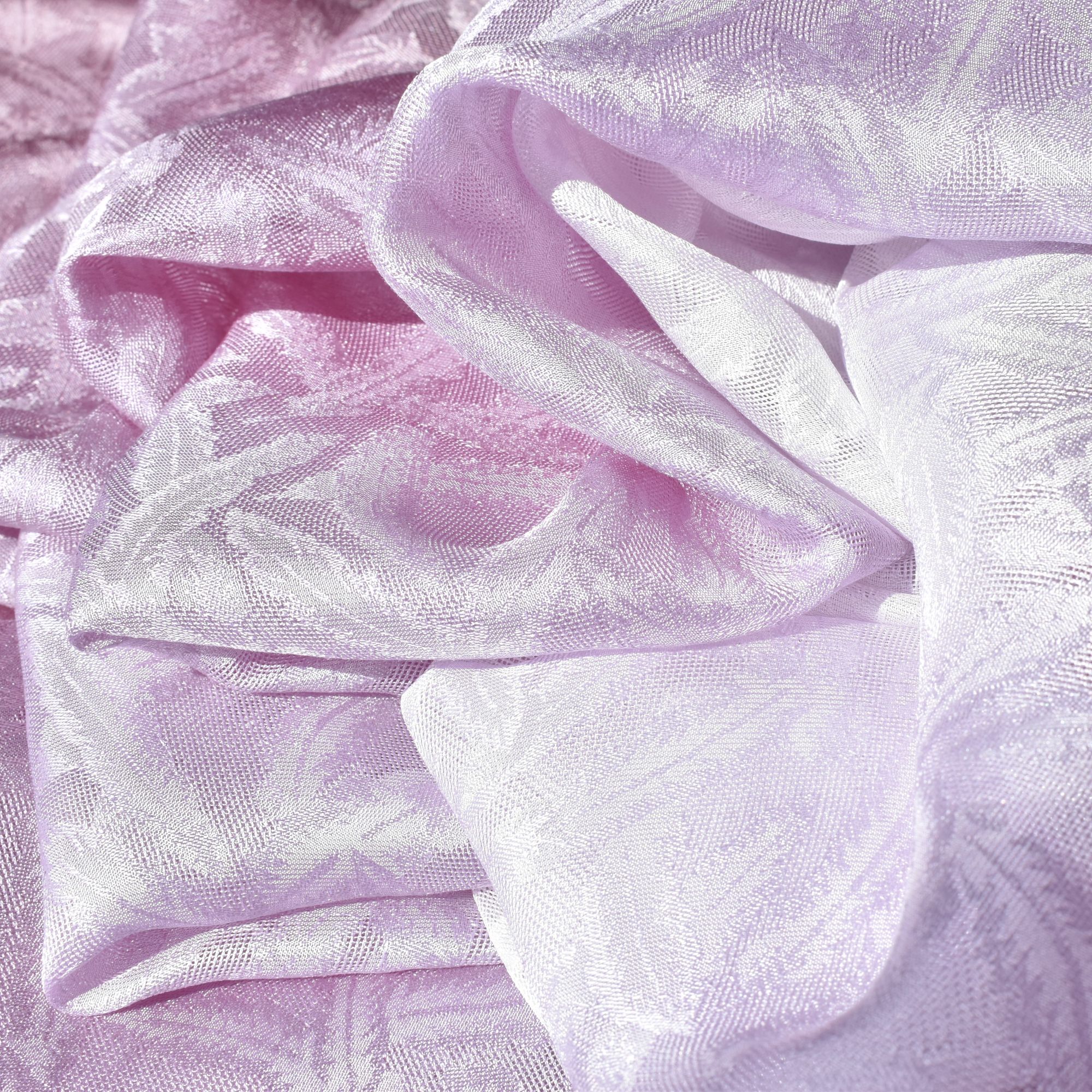 新⑥「色が変化する麴塵染」ジャガード織シルク大判ショール（１０５×２５０ｃｍ）